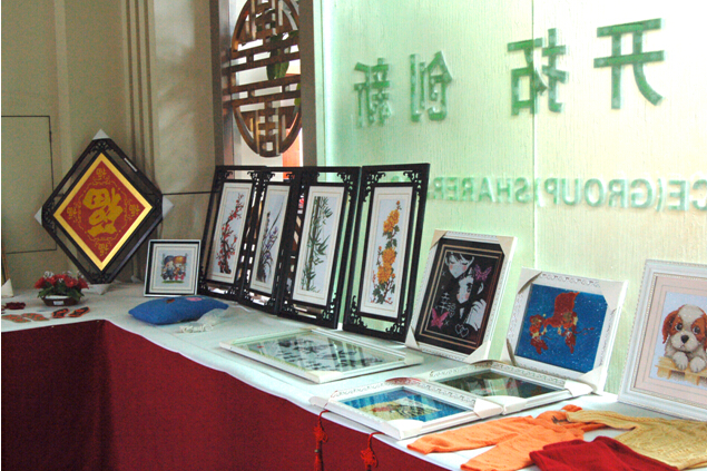 雷速在线注册-雷速（中国）集团展厅一角