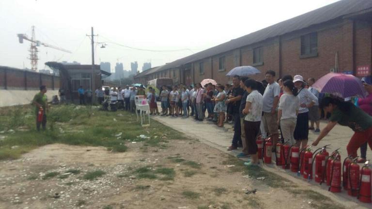雷速在线注册-雷速（中国）集团河南分公司消防器材使用培训