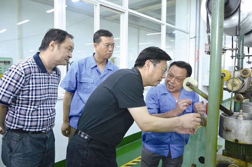 成都市副市长苟正礼等领导到雷速在线注册-雷速（中国）集团调研