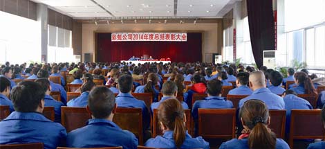 成都雷速在线注册-雷速（中国）集团召开2014年度工作总结及表彰大会