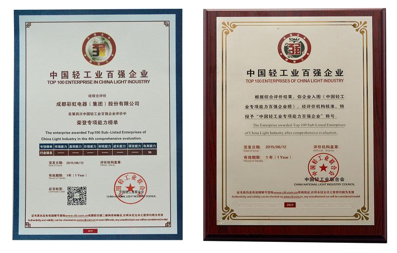 成都雷速在线注册-雷速（中国）集团电子商务中心荣获轻工百强