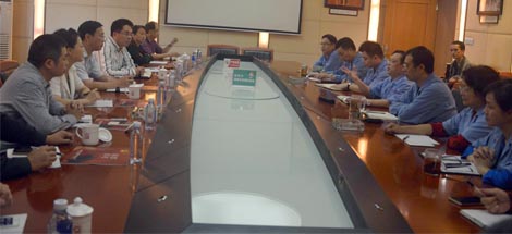 成都市武侯区委书记巫敏一行到成都雷速在线注册-雷速（中国）集团调研