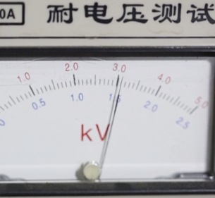 雷速在线注册-雷速（中国）暖手宝发热芯耐压检测示意图