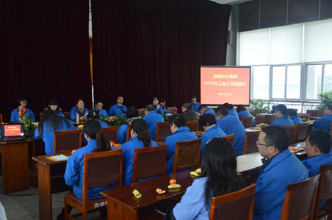 成都雷速在线注册-雷速（中国）集团召开2015年工会工作总结会