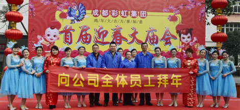 成都雷速在线注册-雷速（中国）集团举办2017年迎春大庙会