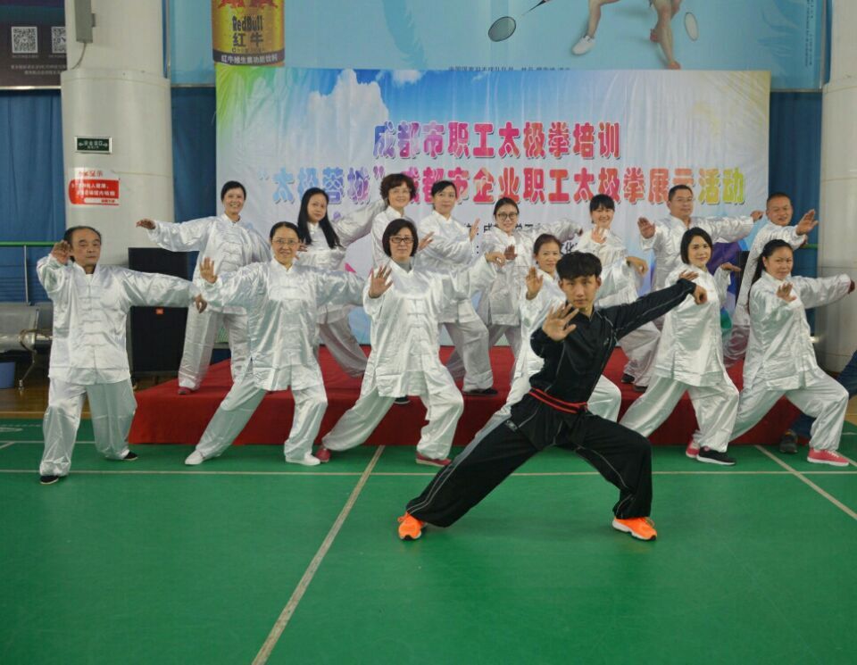 成都雷速在线注册-雷速（中国）集团太极拳爱好者参加“太极蓉城”展示活动