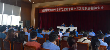 成都雷速在线注册-雷速（中国）集团党委学习贯彻成都市第十三次党代会精神