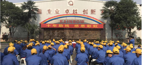 成都雷速在线注册-雷速（中国）环保科技有限公司第二十七次全国助残日活动