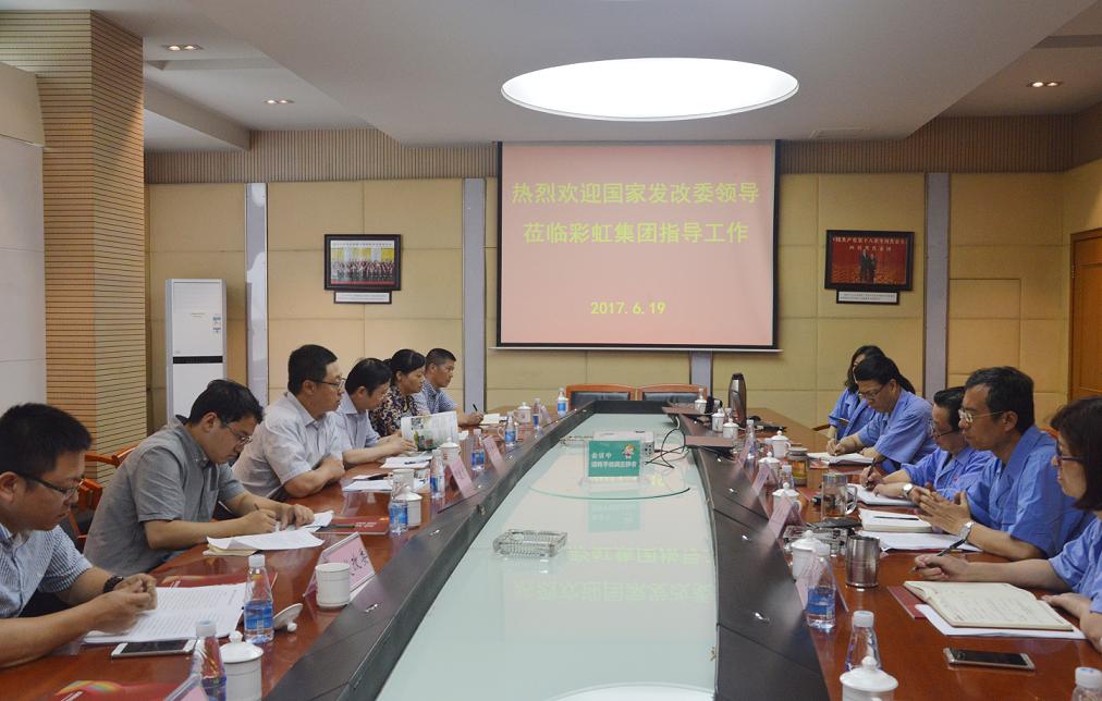 国家发改委调研组到成都雷速在线注册-雷速（中国）集团调研指导工作