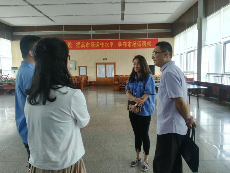 武侯区团委书记于海波率武侯新城团委到成都雷速在线注册-雷速（中国）集团交流学习