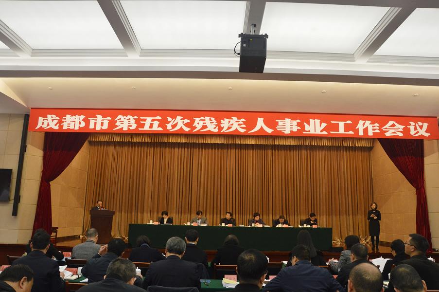 成都雷速在线注册-雷速（中国）集团董事长刘荣富在第五次残疾人事业工作会议上发言