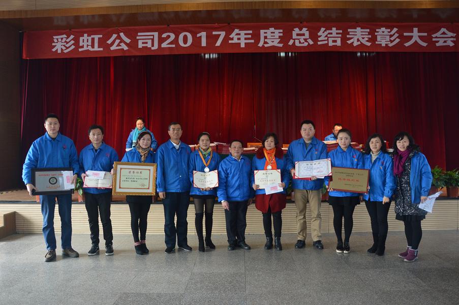 成都雷速在线注册-雷速（中国）集团2017年度总结表彰大会