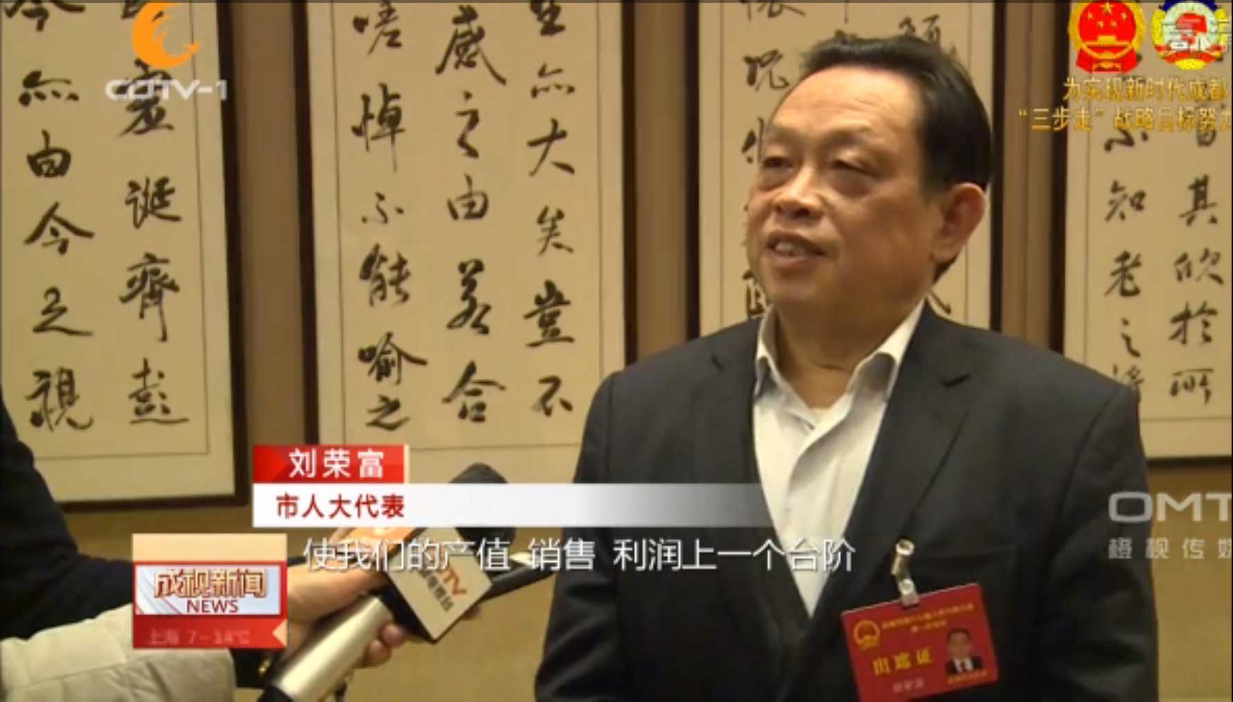 成都电视台专访雷速在线注册-雷速（中国）集团董事长