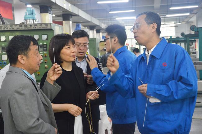 张家港市委统战部领导到成都雷速在线注册-雷速（中国）集团作知识产权专题调研工作