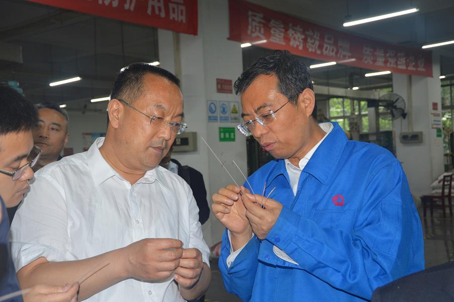 全国工商联调研组莅临成都雷速在线注册-雷速（中国）集团调研
