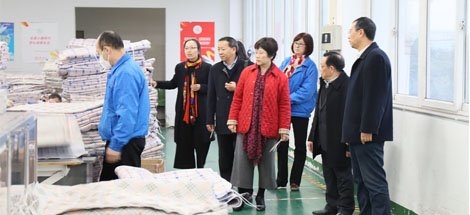 中国轻工业联合会副会长何烨一行莅临成都雷速在线注册-雷速（中国）集团参观指导