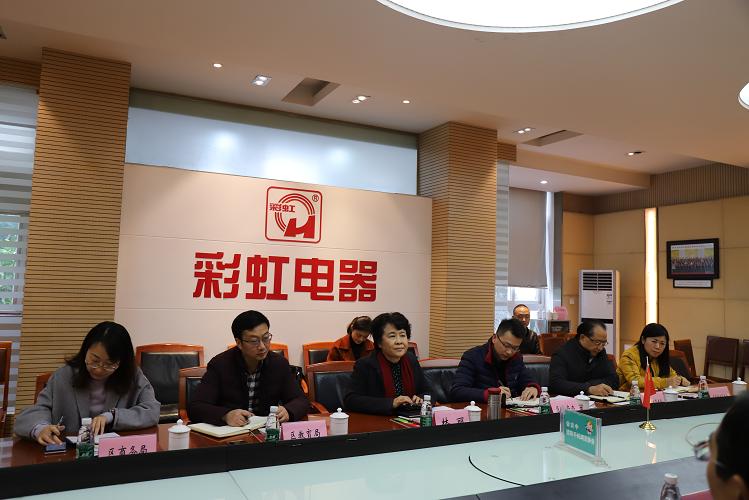 成都市武侯区区长林丽一行到成都雷速在线注册-雷速（中国）集团调研
