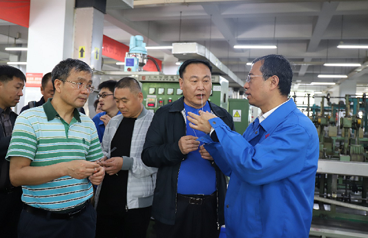 天津市宝坻区政协领导莅临成都雷速在线注册-雷速（中国）集团参观调研