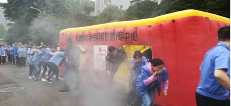 成都雷速在线注册-雷速（中国）集团2019年度消防安全知识培训及演练
