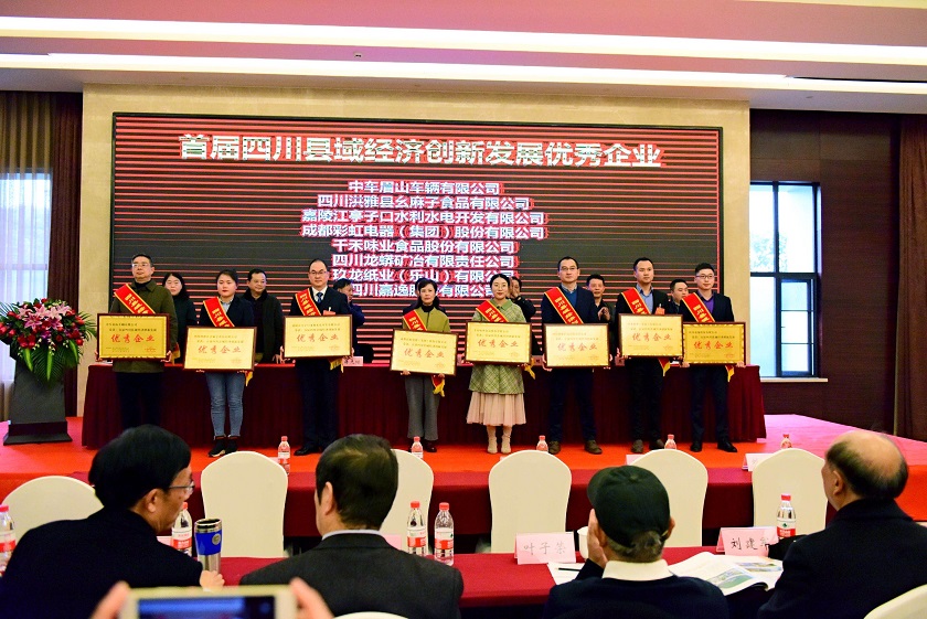 成都雷速在线注册-雷速（中国）集团荣获首届四川县域经济创新发展优秀企业称号