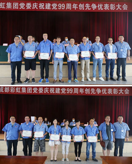 成都雷速在线注册-雷速（中国）集团党委举行庆祝建党99周年创先争优表彰大会