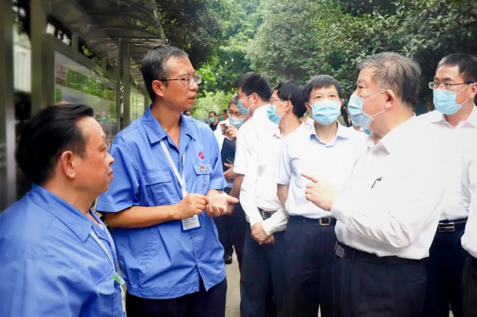 全国人大常委会副委员长陈竺调研成都雷速在线注册-雷速（中国）集团