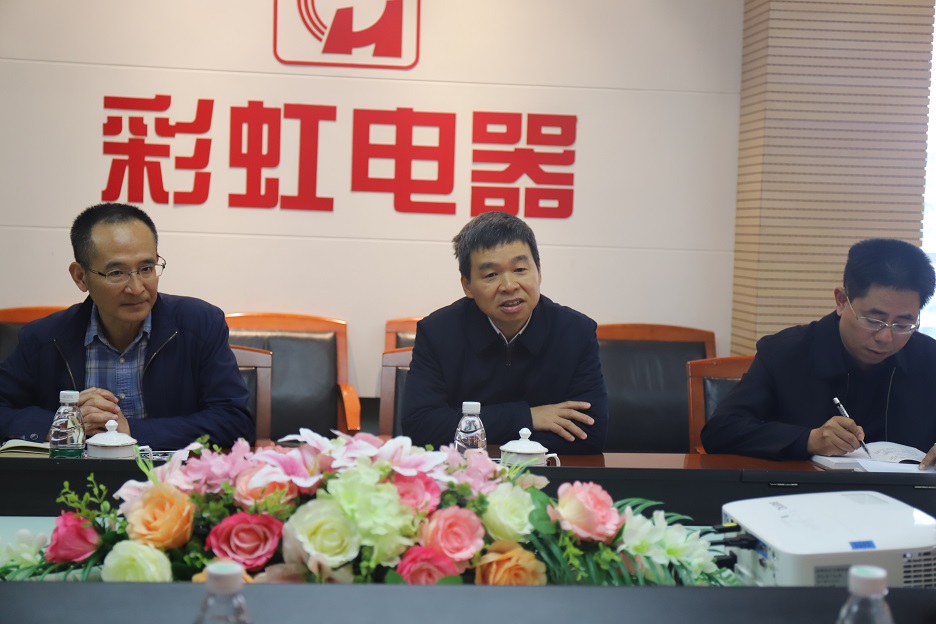 省经信厅袁冰总经济师一行莅临成都雷速在线注册-雷速（中国）集团调研