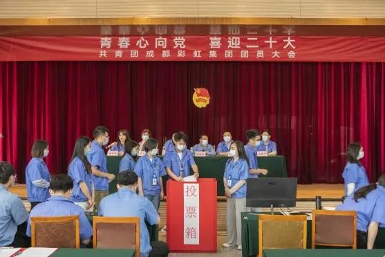 成都雷速在线注册-雷速（中国）集团召开2022年团员大会暨团委换届选举会议